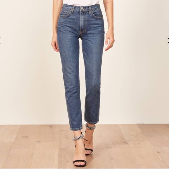 Reformation Denim - Reformation Julia Crop Jean
